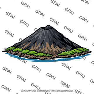 Volcanic island