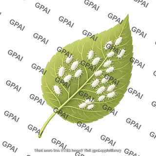 Leaf pathology mealybugs