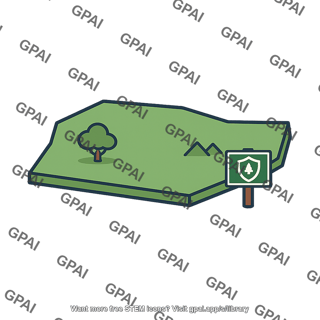 Protected land parcel