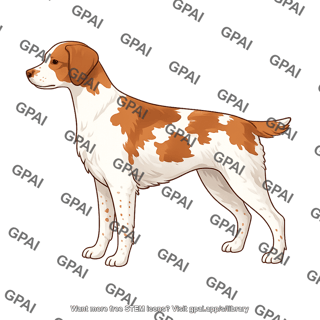 Brittany dog