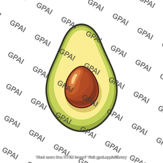 Avocado half