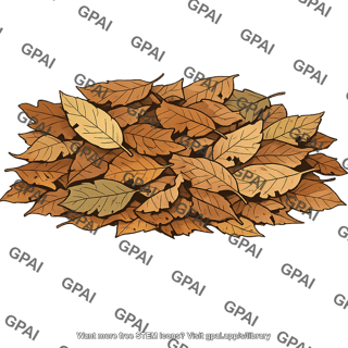 Leaf litter broad leaves