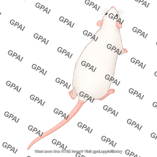 Rat walking dorsal straight tail 467