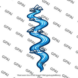 High elevation stream