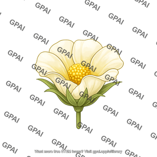 Cotton flower