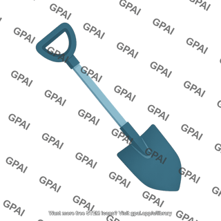 Garden spade symbol