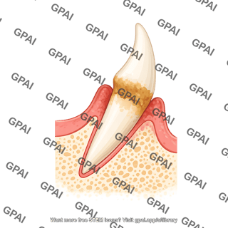 Dog tooth canine periodontal disease