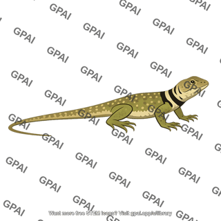 Collared lizard