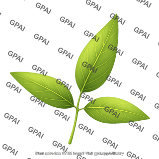 Soybean trifolate leaf lanceolate