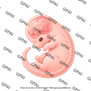 Mouse embryo e11.5 with brain