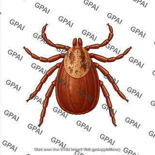American dog tick dermacentor variabilis female