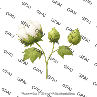 Cotton plant boll development