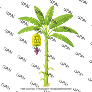 Banana plant