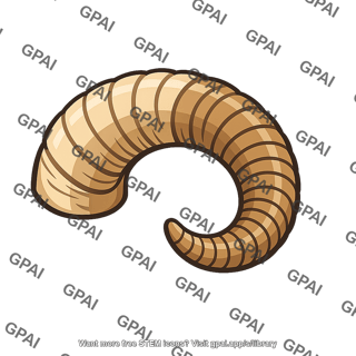 Mountain sheep horn