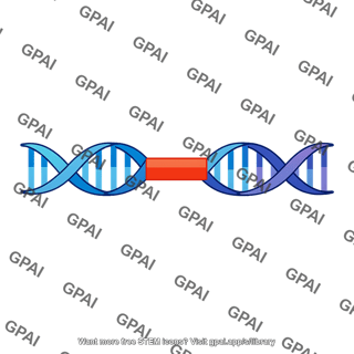 Dna gene highlighted