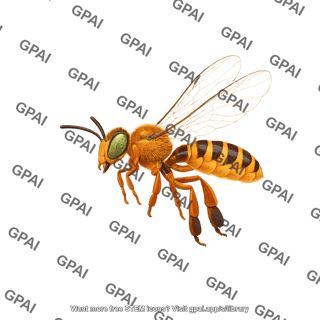 Stingless bee tetragonisca angustula