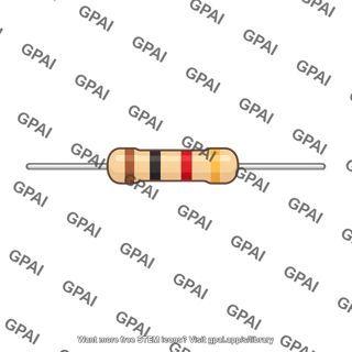 Resistor rc through hole