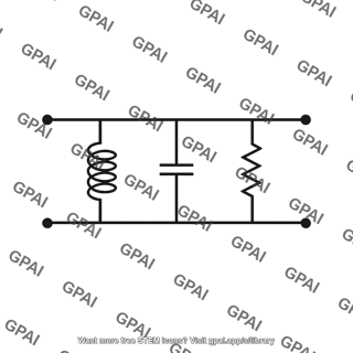 Parallel lcr circuit