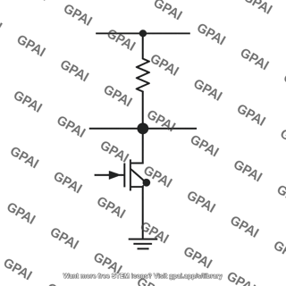 Resistor switch inverter stage