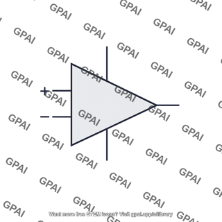 Op amp with power pins