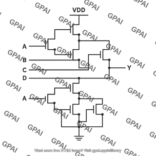 Complex cmos gate