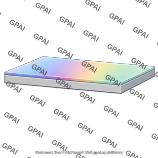 Oxide layer iridescent film