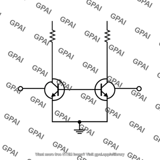 Npn differential pair