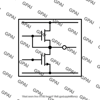 Cmos output stage