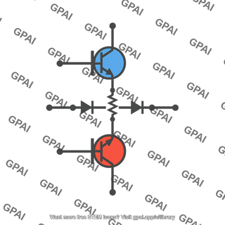 Output stage class ab bjt