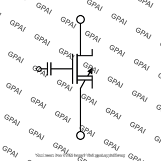 Upper cascode mos transistor common gate