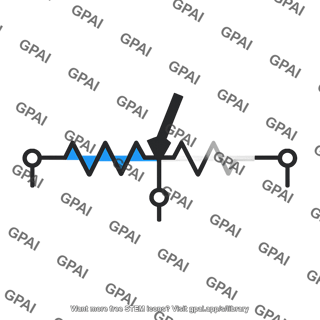 Potentiometer collector offset nulling