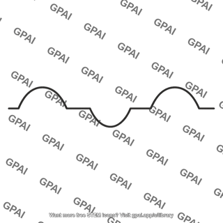 Clipped sine wave