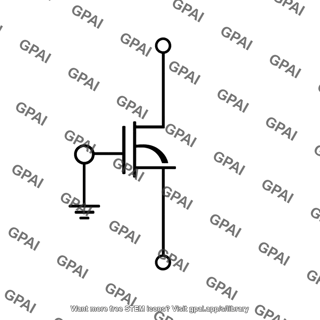 Nmos transistor grounded gate