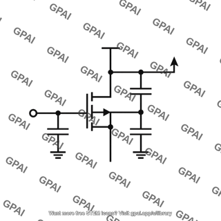 Internal mosfet capacitance