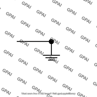 Output node grounded