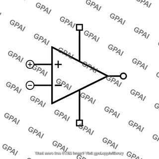 Operational amplifier symbol