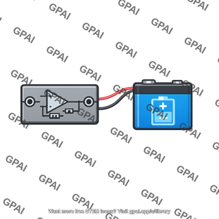 Battery operated amplifier