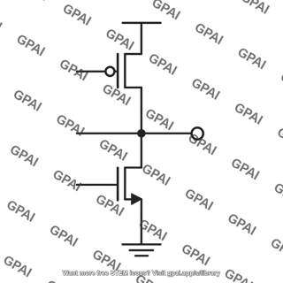 Cmos inverter transistor schematic