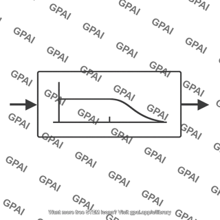 First order low pass filter block