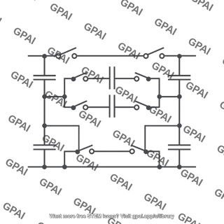 Switched capacitor filter multi capacitor