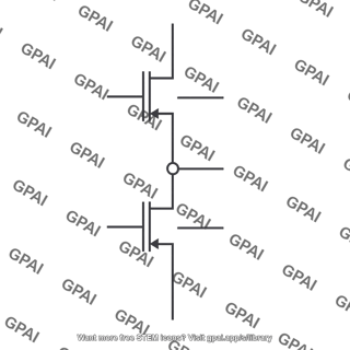 Series nmos pair