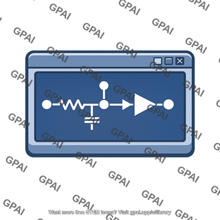 Circuit diagram software icon