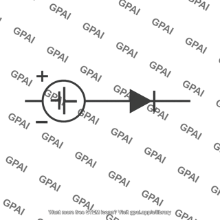 Forward bias voltage source