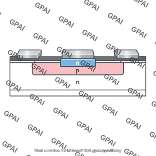 Integrated circuit npn silicon transistor