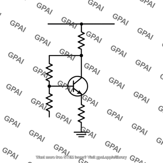 Single supply bias network