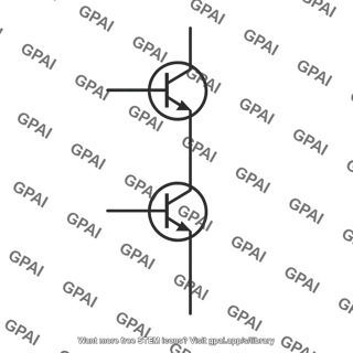 Series transistor branch