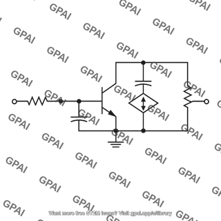High frequency equivalent circuit