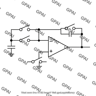 Inverting switched capacitor integrator