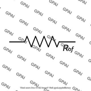 Feedback output resistance