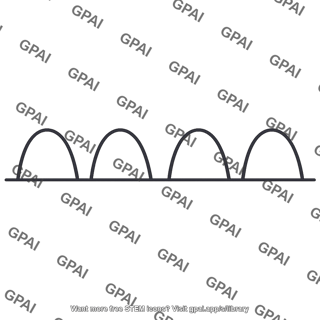 Full wave rectified waveform